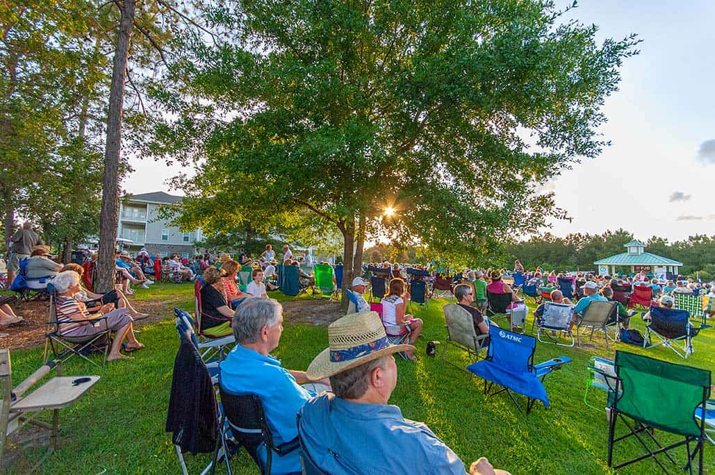 Sunset Beach Concert Series Sea Trail Plantation Homes for Sale