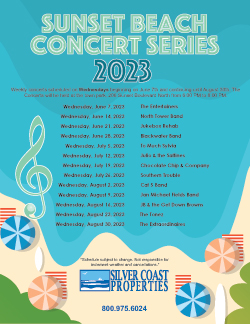 2023 Sunset Beach Concert Series