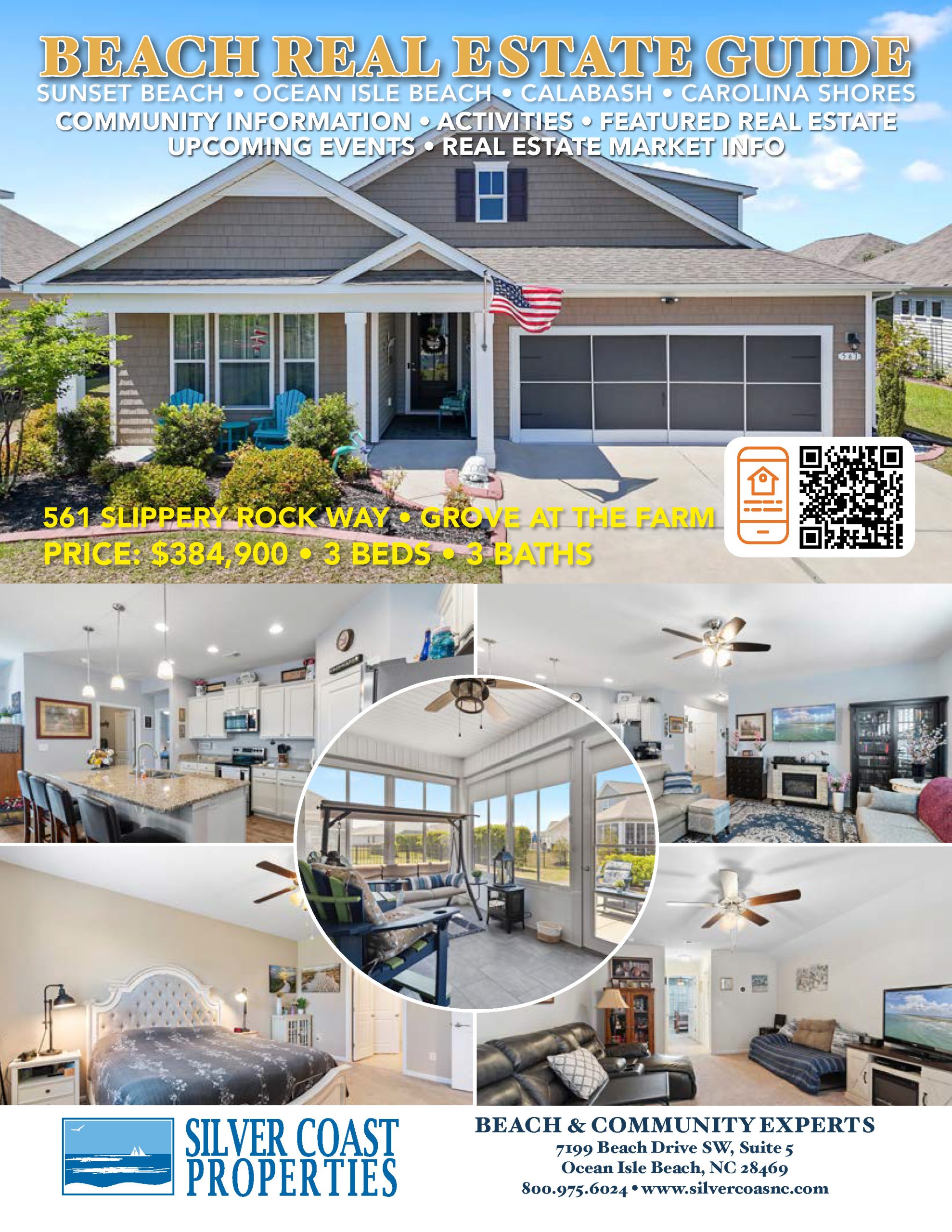 Sunset Beach Waterfront home For Sale