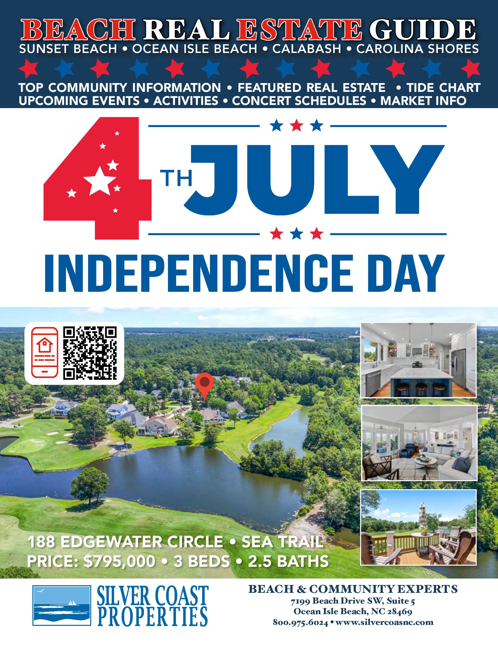 Sunset Beach Waterfront home For Sale